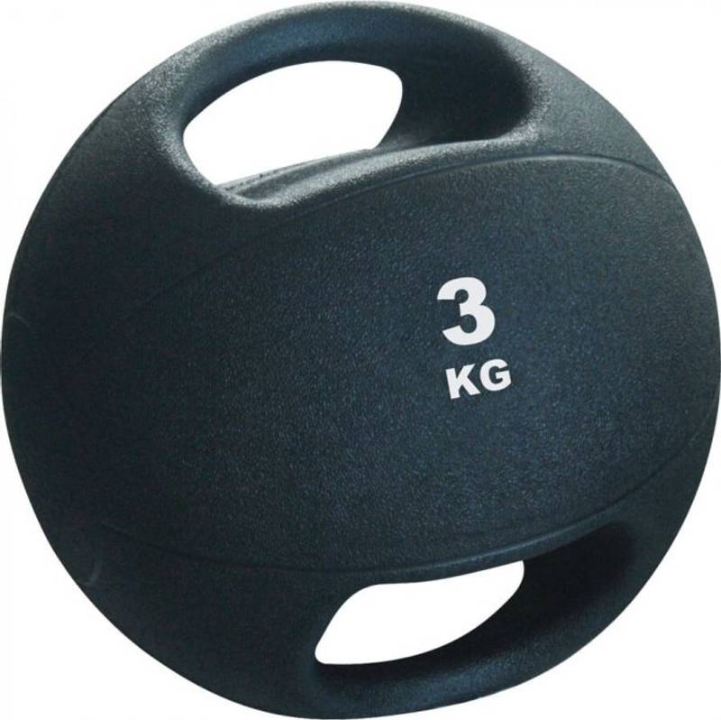 Pro's Pro Medisinball m/Håndtak (3kg)