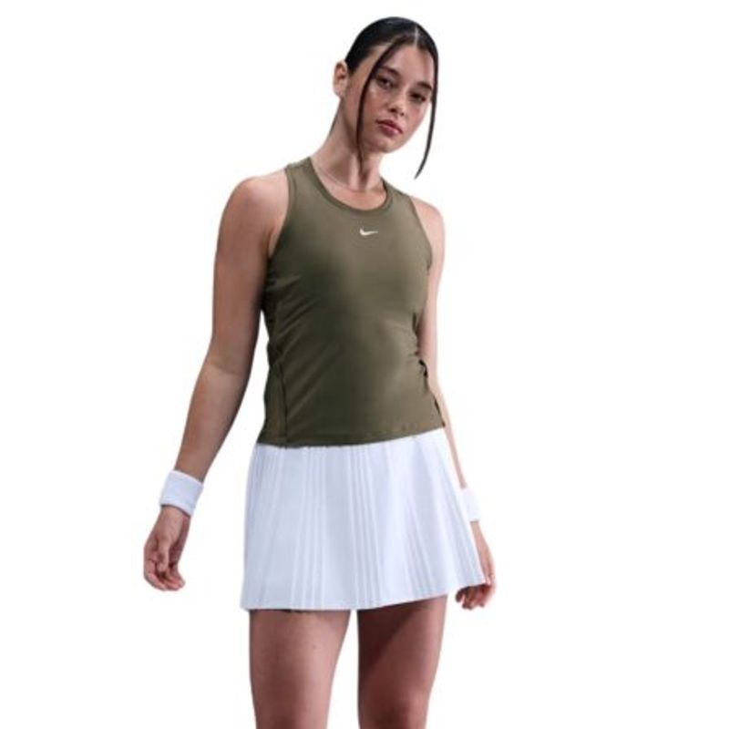 Nike Victory Women's Dri-FIT Tennis Tank Top (Olive)