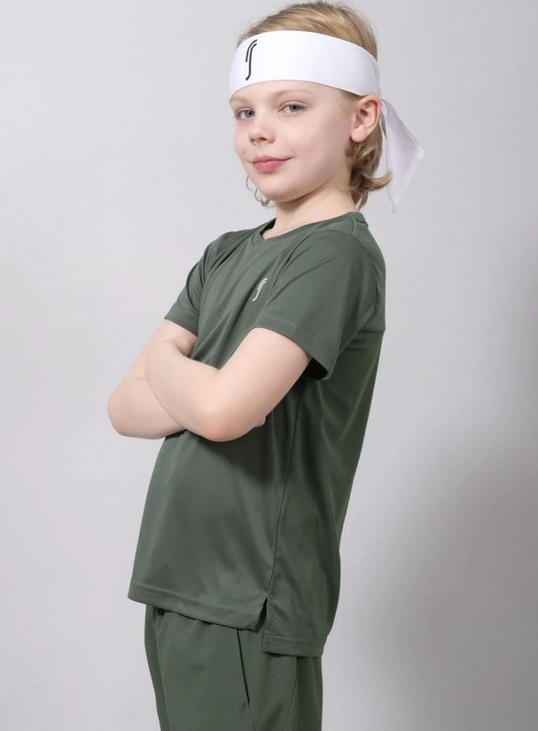 RS Junior Performance Tee (Court Green)
