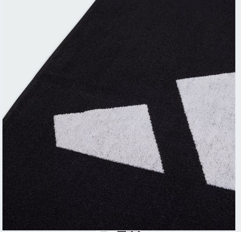 Adidas 3BAR Towel Large (Svart)