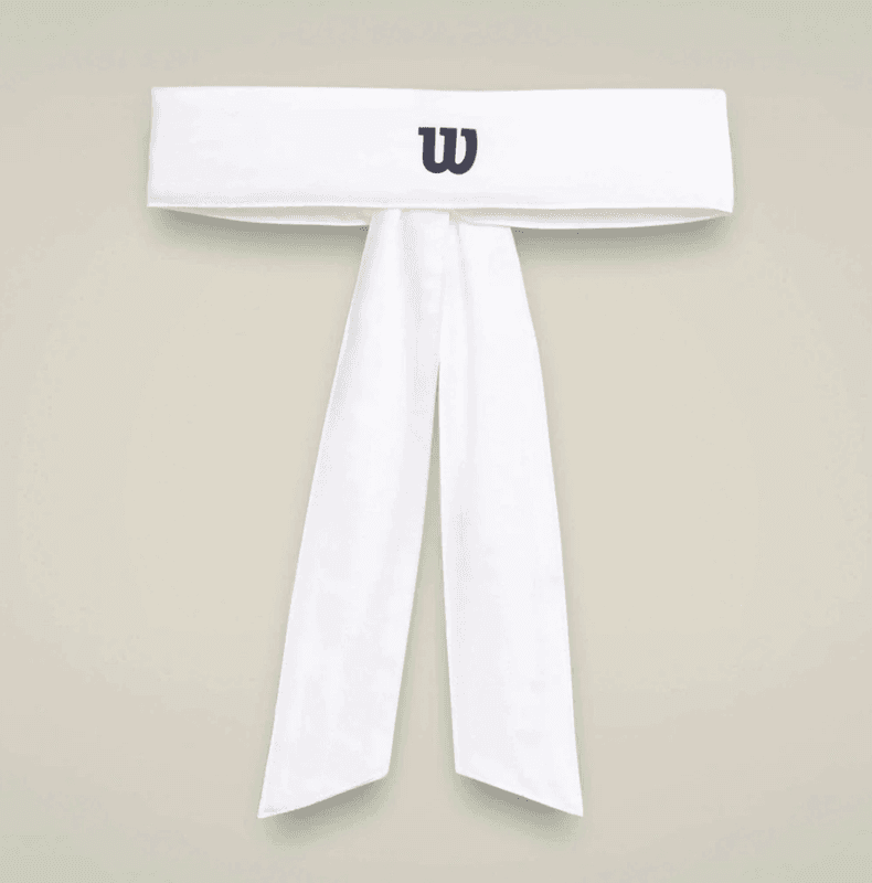 Wilson Tie Headband (Bright White)