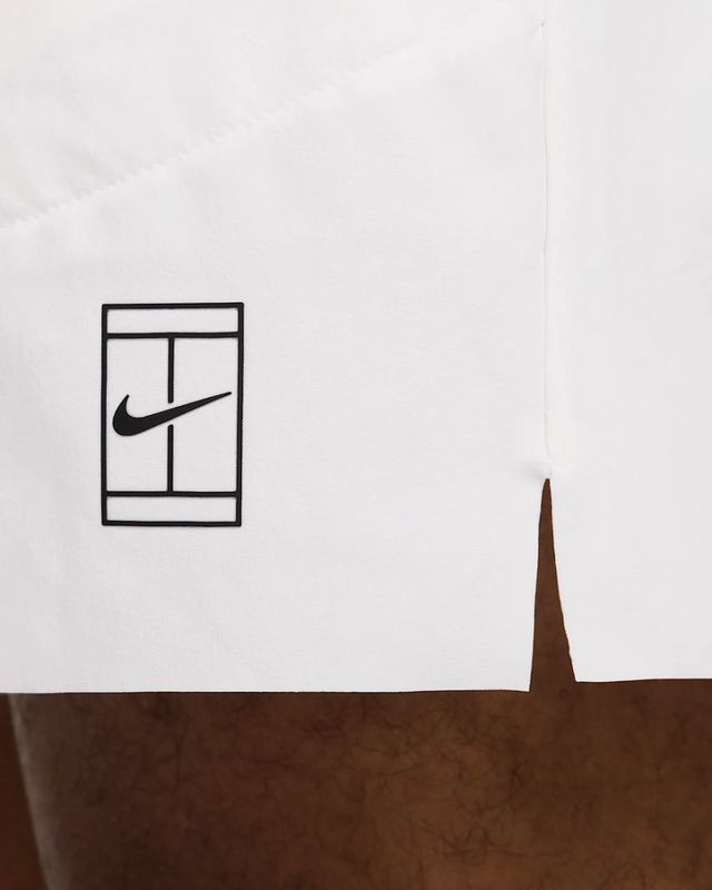 NikeCourt Advantage Men's Dri-FIT 6in Shorts (Hvit)