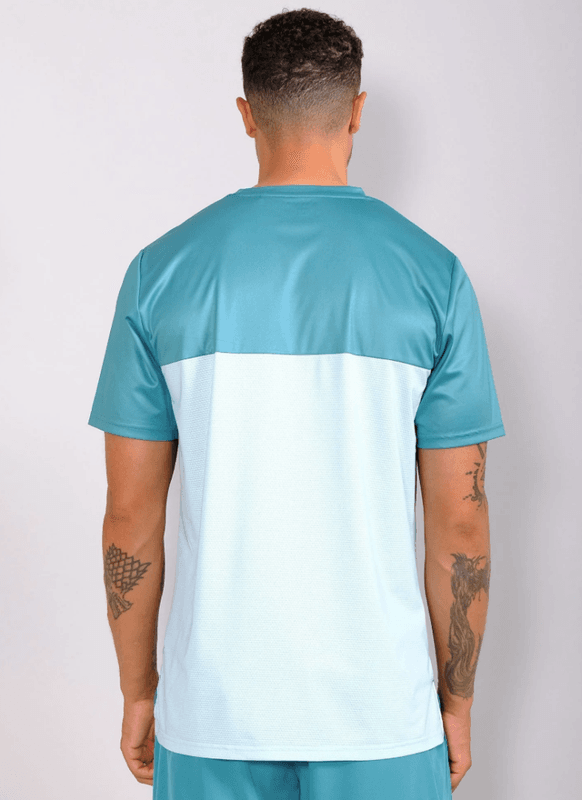RS Men's Performance Tee RC (Striking Teal / White)