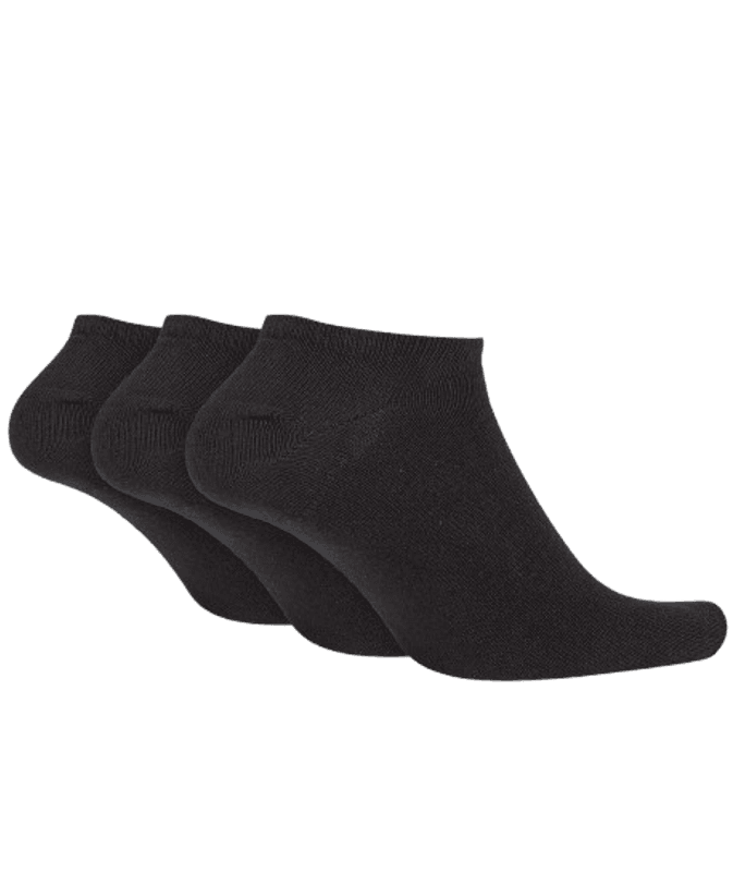 Nike Lightweight Ankelsokker 3-Pack (Svart)
