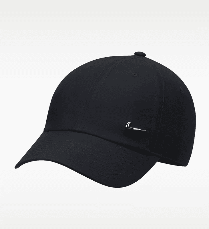 Nike Dri-FIT Club Cap Metal Swoosh (Svart)