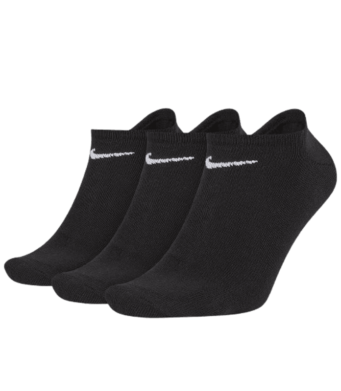 Nike Lightweight Ankelsokker 3-Pack (Svart)