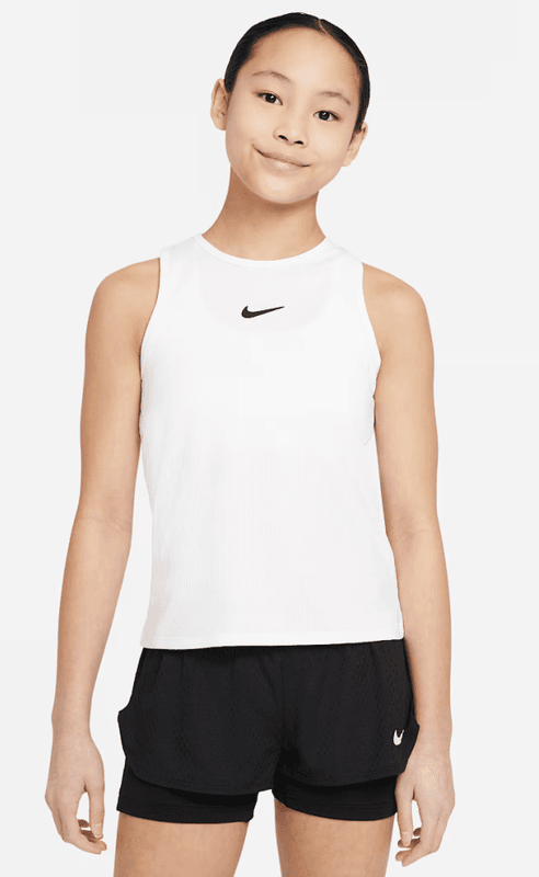 Nike Girl's Dri-FIT Victory Tank (Hvit)
