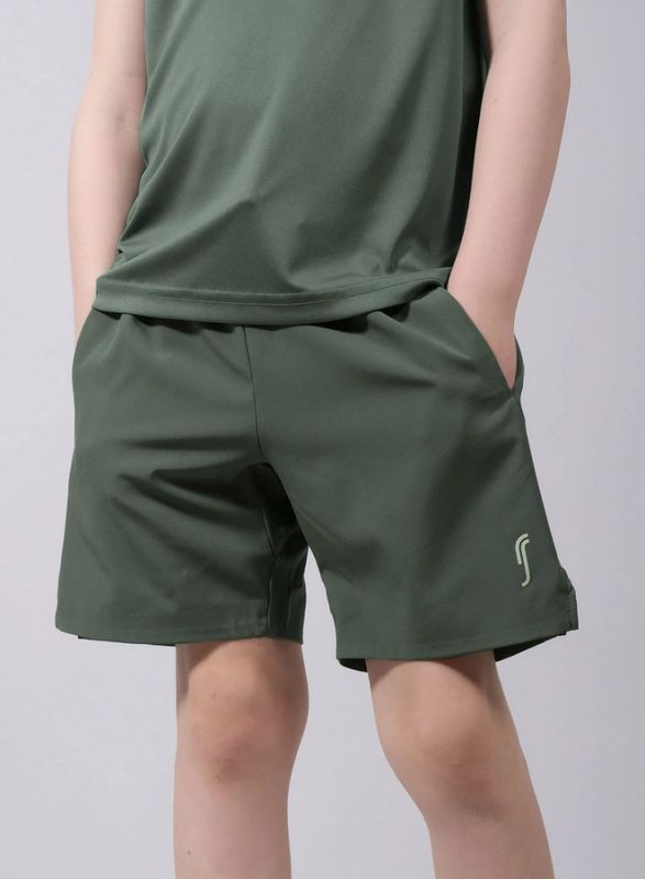 RS Junior Performance Shorts (Court Green)